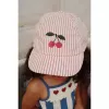 Sapca pentru copii din bumbac organic - ELLIE - AMOUR STRIPE - Konges Sløjd