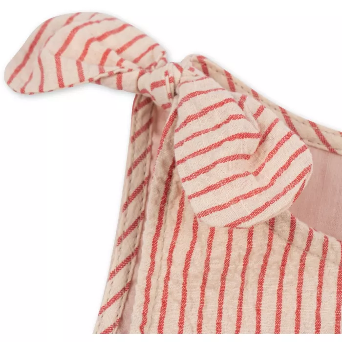 Rochita din bumbac organic Ellie - AMOUR STRIPE - Konges Sløjd