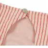 Rochita din bumbac organic Ellie - AMOUR STRIPE - Konges Sløjd