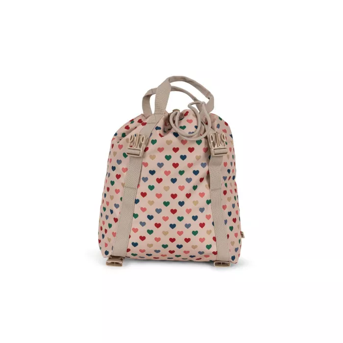 Ghiozdan pentru scolari Clover - COEUR COLORE FRAPPÉ - Konges Sløjd