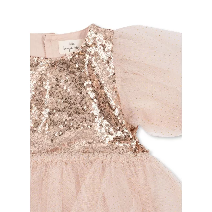 Rochita cu paiete MEI - GOLD BLUSH - Konges Sløjd