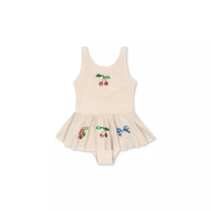 Costum de baie intreg Beatrice - OFF WHITE - Konges Sløjd