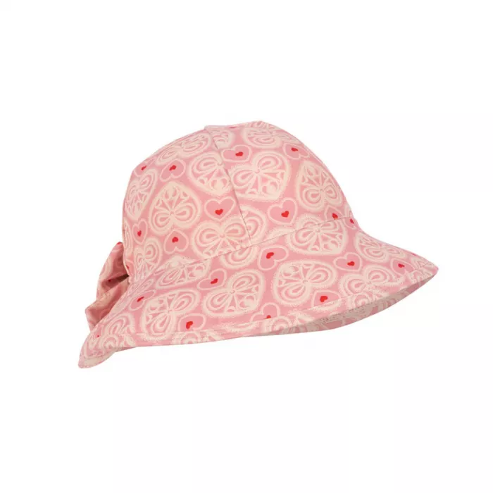 Palarie de soare cu protectie UV 50+ Edith - LACY PINK - Konges Sløjd