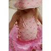 Costum de baie intreg fara maneci cu protectie UV 50+ EDITH - LACY PINK - Konges Sløjd
