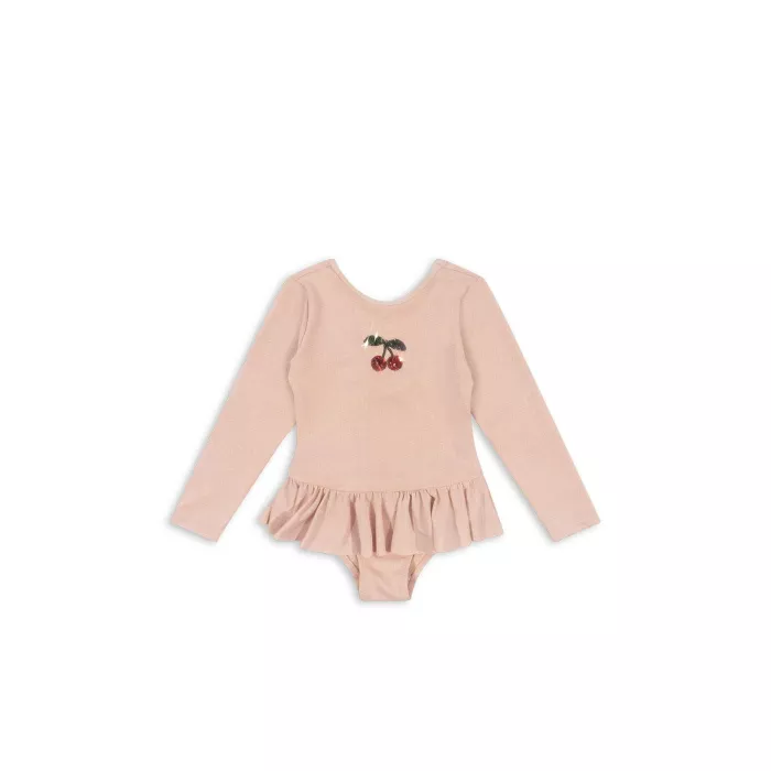 Costum de baie intreg cu maneca lunga cu protectie UV 50+ - EVENING SAND - Konges Sløjd