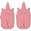 Set de walkie talkie din silicon - UNICORN - SPARKLING PINK - Konges Sløjd