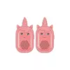 Set de walkie talkie din silicon - UNICORN - SPARKLING PINK - Konges Sløjd