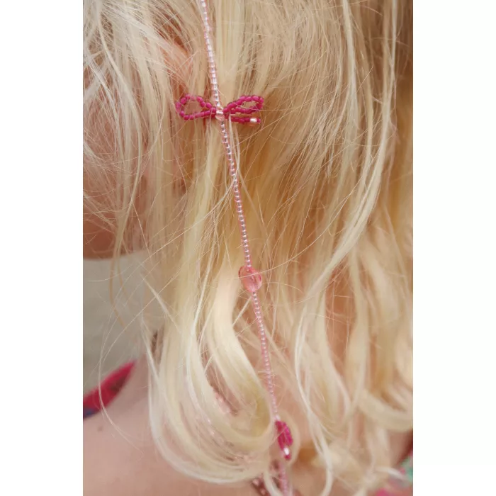 Agrafa decorativa din margelute pentru fetite - set de 2 - CHERRY - Konges Sløjd