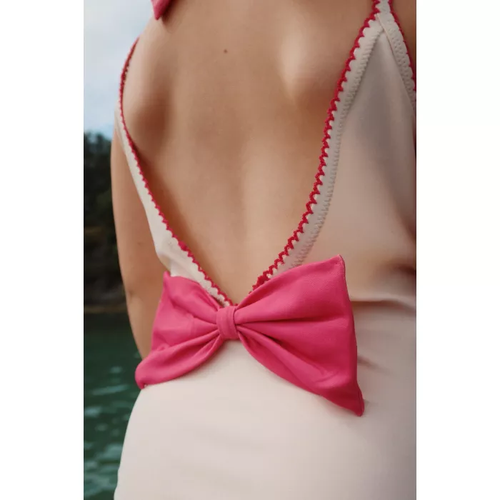 Costum de baie intreg cu protectie UV 50+ - Kitty - SOFT PINK - Konges Sløjd