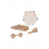 Set de instrumente muzicale din lemn FSC - CHERRY - Konges Sløjd