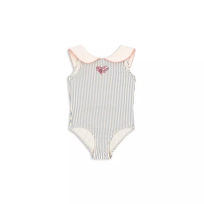 Costum de baie intreg cu protectie UV 50+ - GINA - BLUE STRIPE - Konges Sløjd