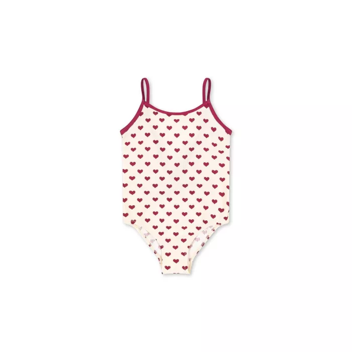 Costum de baie intreg cu protectie UV 50 + - Bowie - COEUR SANGRIA - Konges Sløjd