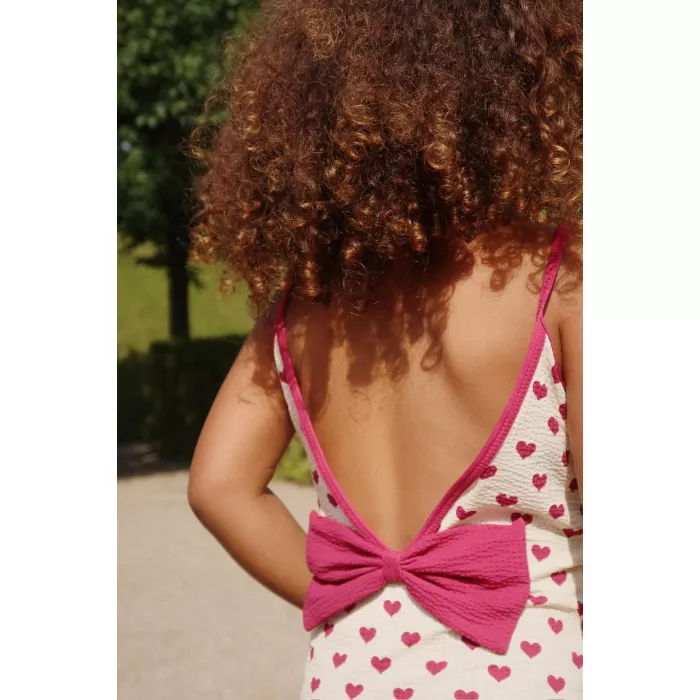 Costum de baie intreg cu protectie UV 50 + - Bowie - COEUR SANGRIA - Konges Sløjd