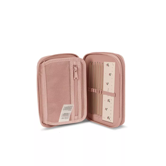 Penar pentru scolari cu accesorii incluse Clover - MAHOGANY ROSE - Konges Sløjd