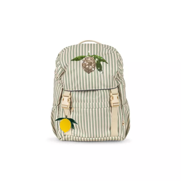 Ghiozdan pentru scolari Clover - DUO VERDE - Konges Sløjd