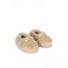 Papuci de casa din material teddy GLOBE - CREAM OFF WHITE - Konges Sløjd