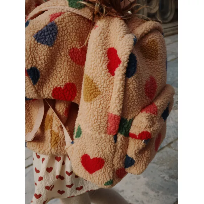 Rucsac pentru copii JODY - BON COEUR COLORÉ  - Konges Sløjd