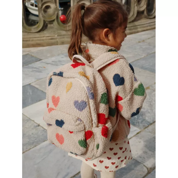 Rucsac pentru copii JODY - BON COEUR COLORÉ  - Konges Sløjd