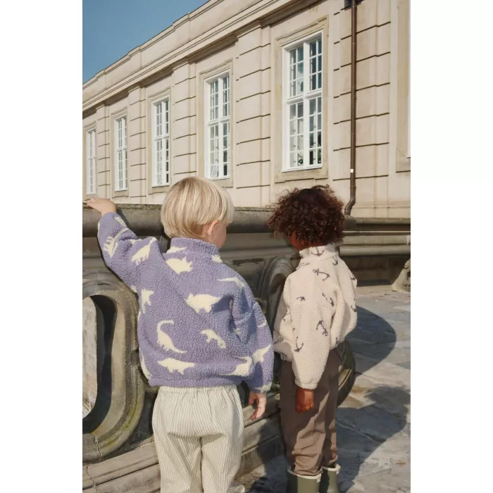 Jacheta din material teddy - DINO MIST - Konges Sløjd