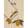 Salopeta captusita din material teddy - MON GRAND CITRON - Konges Sløjd