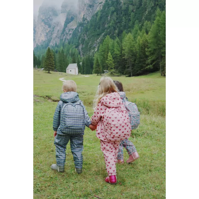 Rucsac impermeabil pentru copii RAINY - AMOUR PINK  - Konges Sløjd