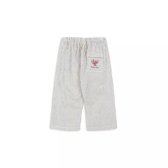 Pantaloni editie speciala Rosie Huntington Whiteley - Duo - Stripe Blue - Konges Sløjd
