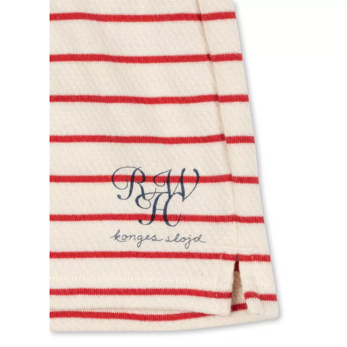 Pantaloni scurti din bumbac organic editie speciala Rosie Huntington Whiteley - LARGO - Porta Triple - Konges Sløjd