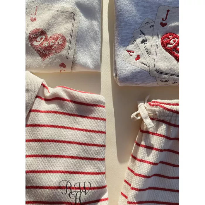 Bluza din bumbac organic editie speciala Rosie Huntington Whiteley - LARGO - Porta Triple  - Konges Sløjd