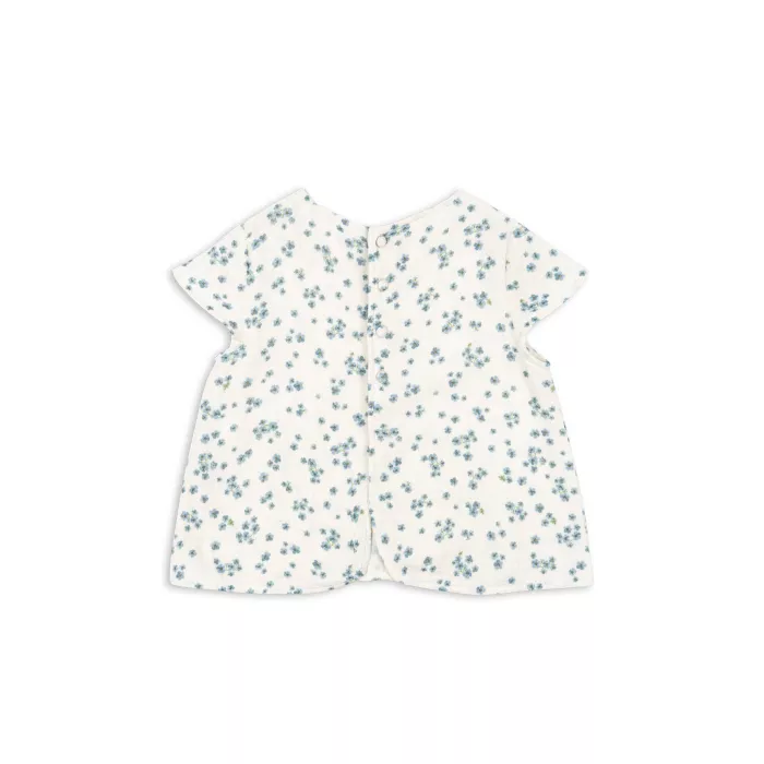 Camasa din bumbac organic editie speciala Rosie Huntington Whiteley - Mioblu - FORGET ME NOT - Konges Sløjd