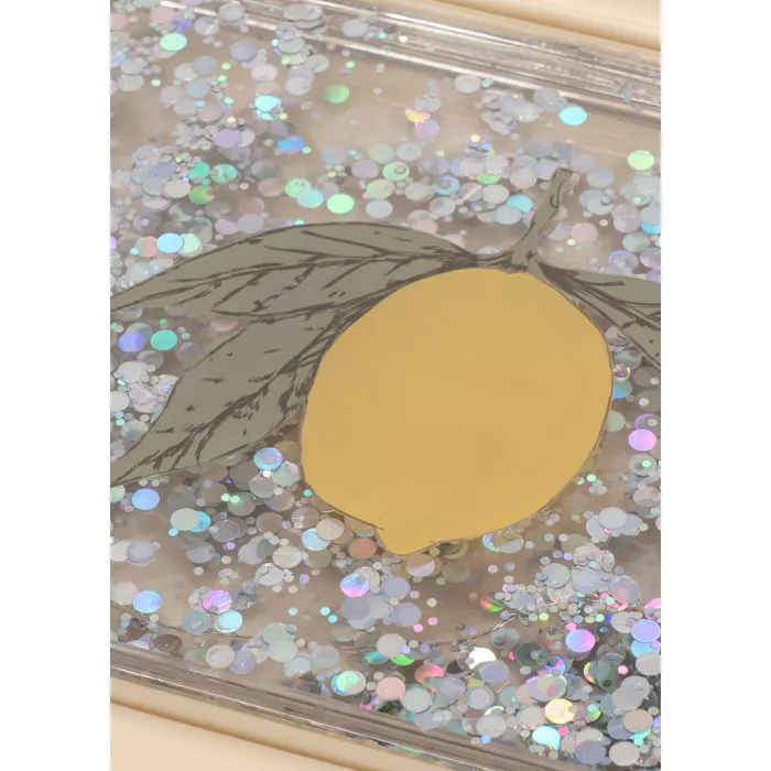Caserola pentru pranz cu glitter - LEMON - Konges Sløjd