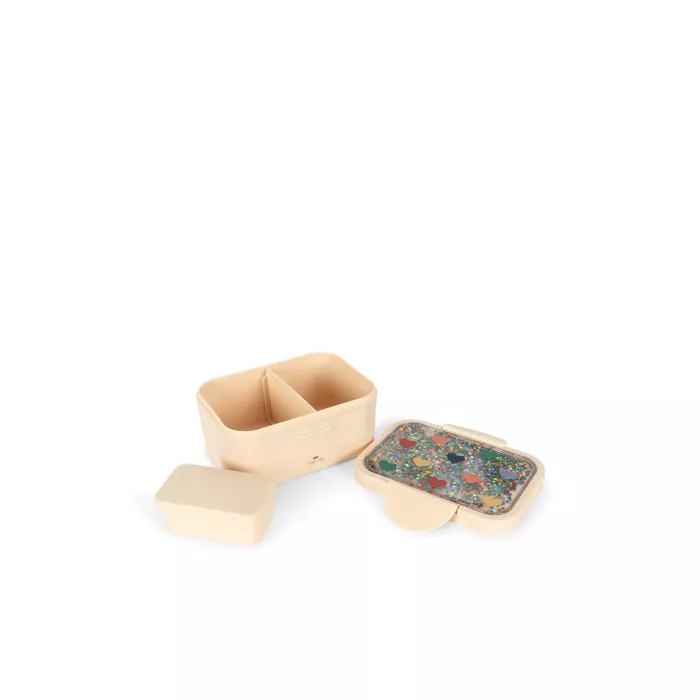 Caserola pentru pranz cu glitter - BON COEUR COLORÉ - Konges Sløjd