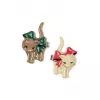 Agrafa cu clips din rasina pentru fetite - set 2 bucati - KITTY BOW - Konges Sløjd