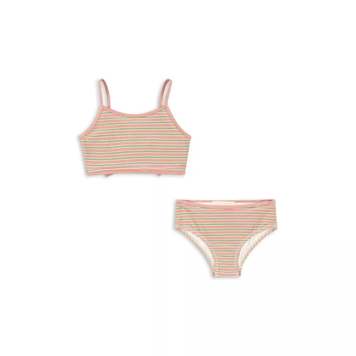 Costum de baie din doua piese BOWWOW - BLUSH STRIPE - Konges Sløjd