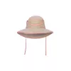 Palarie de soare BOWWOW - BLUSH STRIPE - Konges Sløjd