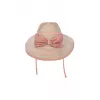 Palarie de soare BOWWOW - BLUSH STRIPE - Konges Sløjd