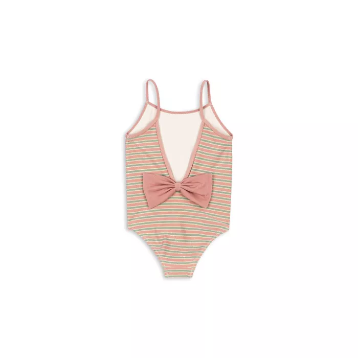 Costum de baie intreg BOWWOW - BLUSH STRIPE - Konges Sløjd