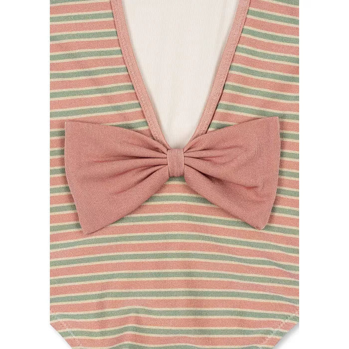 Costum de baie intreg BOWWOW - BLUSH STRIPE - Konges Sløjd