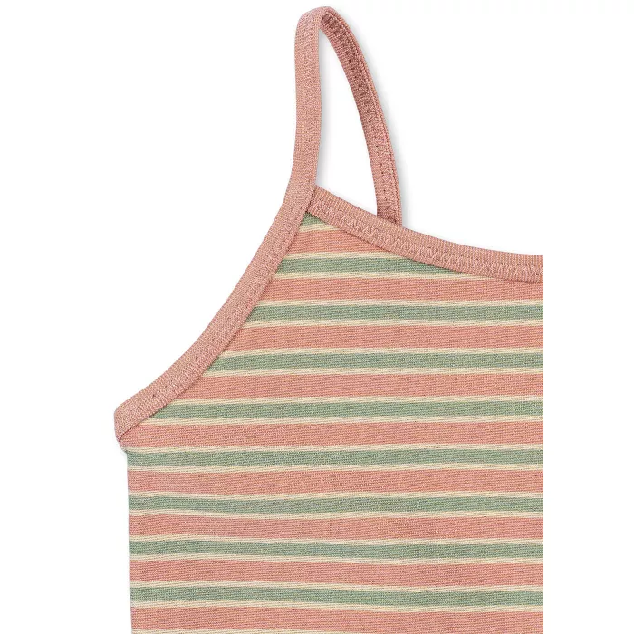 Costum de baie intreg BOWWOW - BLUSH STRIPE - Konges Sløjd