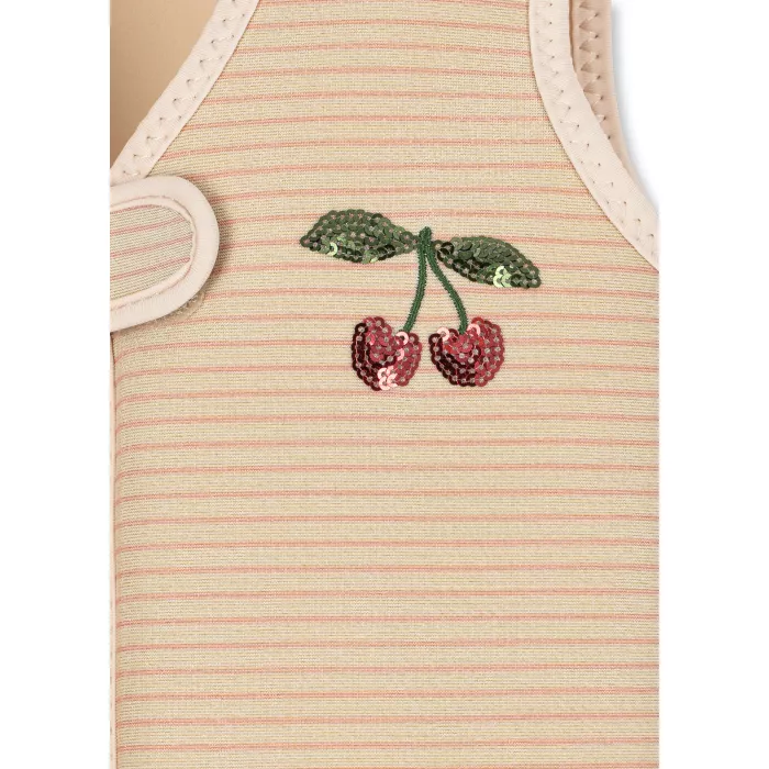Vesta de inot Cherry - ROSE STRIPE -  Konges Sløjd