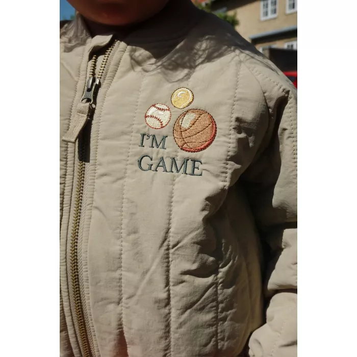 Jacheta bomber pentru copii  Juno - Game - LAUREL OAK - Konges Sløjd