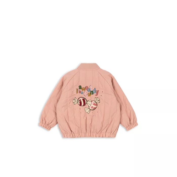 Jacheta bomber pentru copii  Juno - Candy - CAMEO BROWN - Konges Sløjd
