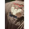 Jacheta bomber pentru copii  Juno - Strike - WALNUT - Konges Sløjd