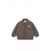 Jacheta bomber pentru copii  Juno - Strike - WALNUT - Konges Sløjd