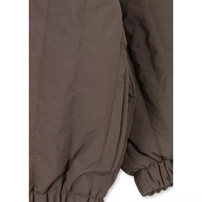 Jacheta bomber pentru copii  Juno - Strike - WALNUT - Konges Sløjd