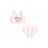 Costum de baie din doua piese POMIA - CANDY ROSE STRIPE - Konges Sløjd