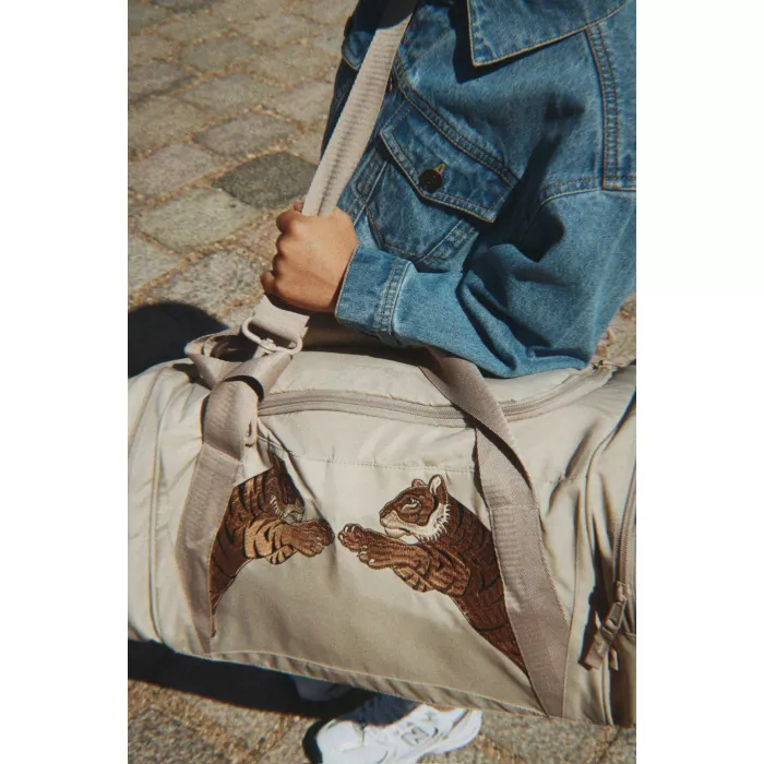Geanta de voiaj pentru copii - FEATHER GRAY - Konges Sløjd