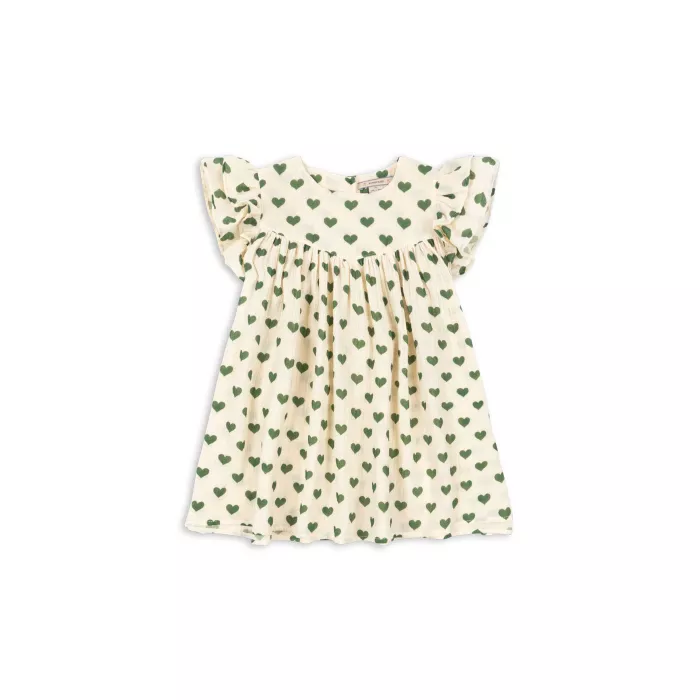 Rochita Coco din bumbac organic - AMOUR VERDE - Konges Sløjd