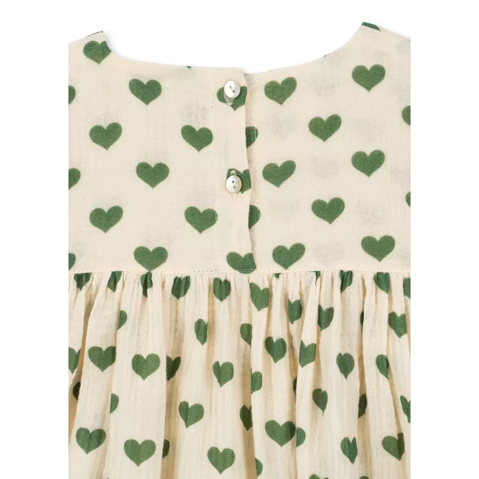 Rochita Coco din bumbac organic - AMOUR VERDE - Konges Sløjd