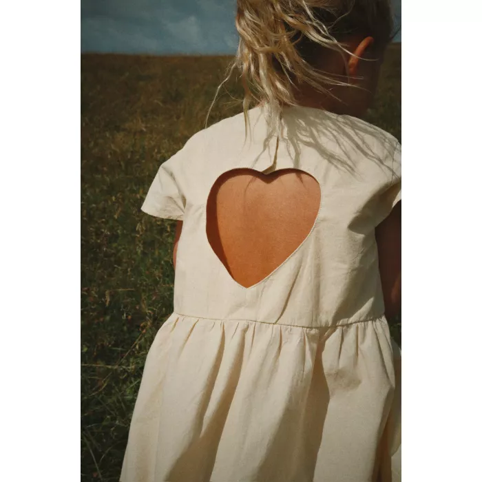 Rochita din bumbac organic HEARLY - SEA MIST - Konges Sløj