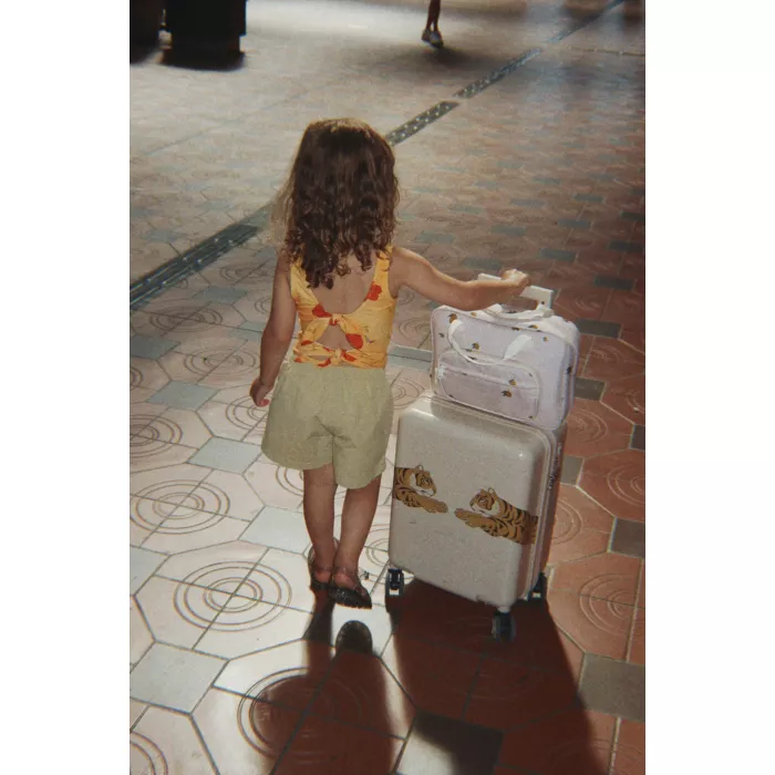 Gentuta cu accesorii pentru activitati - Holiday Essentials Bag - LEMON - Konges Sløjd